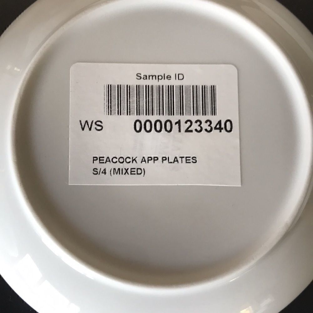 Williams Sonoma Peacock Pavao appetizer plates - Picture 7 of 8